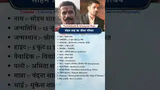 Biography of Sohum Shah