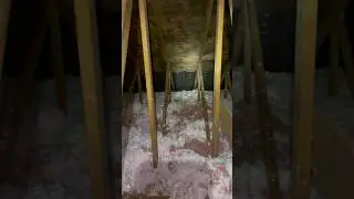 Putting up Baffles in 20sec 🔨 #insulated #natemakekash