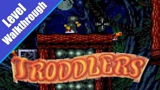 Troddlers Mission 7 Center-In SNES HD Walkthrough