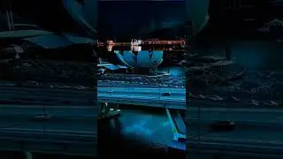 City Night View(Northern lights)  #shorts #shortsfeed