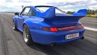 620HP Porsche 911 993 Clubsport GT2 1/2 Mile Accelerations