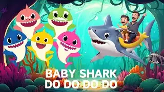 Танцуй с акулёнком и учи цвет 🌈🦈 | Песенка про морские приключения для детей | 3D детские песенки