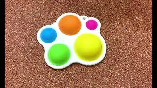 Dimpl / dimple fidget toy push pop it sensory toy intelligent board adhd autism - Blindbags4you