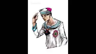 My first animation #капкут #jojosbizarreadventure #jojolion #softandwet #wonderofu #josuke
