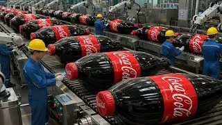 Inside a High-Tech Largest Coca-Cola Operation Processing: From Factory to Billions (Full Process)