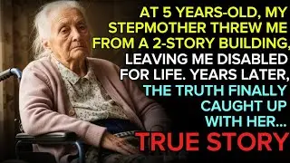 At five years old, my stepmother threw me from a two-story building, leaving me disabled for life...