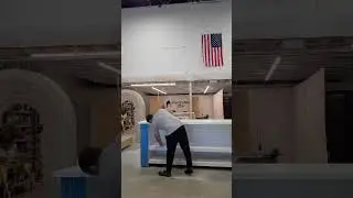 Custom Reception Desk Build | Decoratus USA