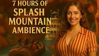 Fall asleep  in Disney! 7 Hours of Splash Mountain Ambience Zip-A-Dee-Doo-Dah Ride Through for Relax