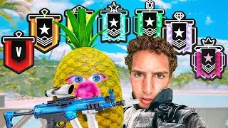 Sir Pineapple and Ricci 2v2 EVERY RANK in Siege