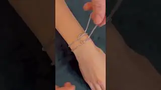 Diy bracelet with chain tutorial ,,🔪🍷#viral #aestheic #subscribe #gift