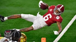 Alabama&rsquo;s DeVonta Smith, Mac Jones dominate Notre Dame [HIGHLIGHTS] | College Football Playoff