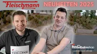 Fleischmann Neuheiten 2025 &ndash; Exklusive Einblicke in Spur N! | MSL News🚆