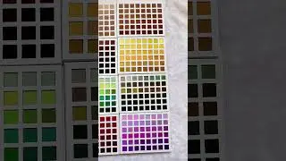 ✨Multi-chrome,duo chrome,glitter,shimmer,matte,more than1000formulas upgraded eyeshadow color cards💥