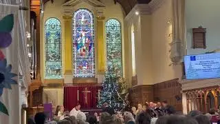 Tra va ruggit Chreest (When the Lady Mary gave Christ birth)
