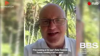 Darren Little will be speaking at The Better Business Summit 2026