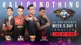 Live Now: MPL-MY/SG Season 6 | Regular Season: Week 5 Day 1