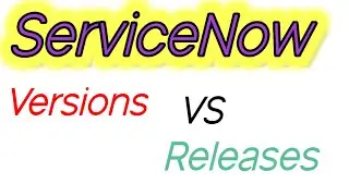 ServiceNow versions / Release | ServiceNow | ITSM | ITOM  @servicenowworld  @ChennaiFolksTraining