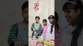 Pani puri challenge new short video with Family 
