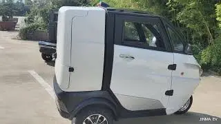 JINMA Newest Design--Low Speed 3 Wheels Electric Food Delivery Cargo Van