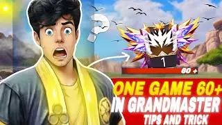 GRANDMASTER SECRET! 😱 How to Get Full Plus in Free Fire BR Rank | +66 Plus Trick (Solo/Duo/Squad)