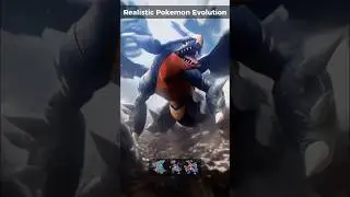 Realistic Pokemon Evolution - Garchomp #pokemon #pokemoncommunity #shorts