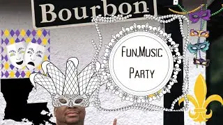 Bourbon Street New Orleans on Friday Night(Live Music and Nightlife