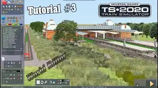 Train Simulator 2020 World Editor Station & Stopping Point Tutorial #3