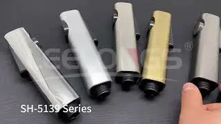 5139- Household Toilet Plastic Muslim Black Handle Bidet Spray Shower Kit with Hose and Wall Holder
