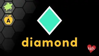 Diamond Shape for Kids: Visual Shapes for Special Needs Children