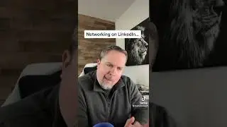Networking on LinkedIn can be awkward.  #jobsearch #linkedin