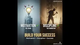 Discipline Builds Success/Self Discipline Motivation | Build Success Step by Step