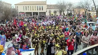 Desfile de carrozas y comparsas 2023 de Santa Cruz de Mudela