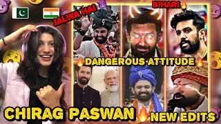 Pakistani Reaction On Chiragh Paswan🔥 dangerous attitude😈😱 videos his Love & Respect For PM Modi😱