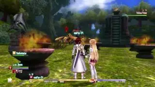 Sword art online hollow fragment co-op gameplay