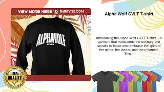 Alpha Wolf CVLT T-shirt