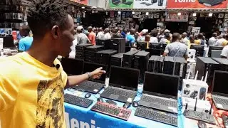 🖥️ Walking Through a Busy Computer Market | Tech Heaven 😍
