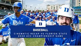 2 Grand Slams! Duke Baseball Wins 2024 ACC Championship