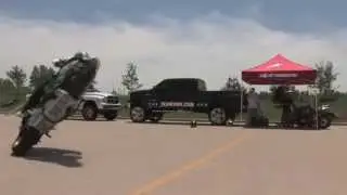 Motorcycle Stunts Dan Jackson Alpinestars Stunt Demo