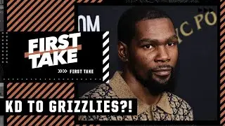 Stephen A. and JWill talk of KD to the Grizzlies scenario 👀 🐻 | First Take