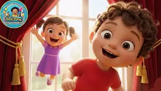 Hide and Seek Song 🙈 Peek a Boo! Ready or Not | ding dong kids english nursery rhymes 