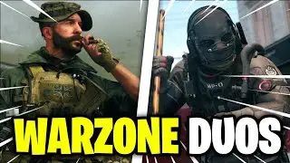 GETTING CARRIED BY MY FRIEND IN WARZONE DUOS w/Justzerkon (RAW FOOTAGE)