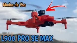 L900 PRO SE MAX tutorial completo sobre modos de voo em detalhes