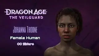 Dragon Age:  The Veilguard - 3rd alternative female human Rook [Character Creator Sliders]