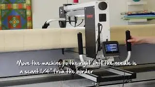 Tutorial: using the BERNINA pantograph kit on the BERNINA Q 24 longarm quilting machine