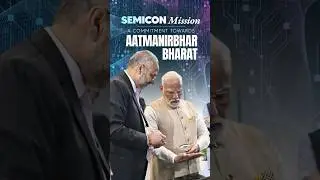 PM Modi visits the Semicon India Exhibition 2025 at Yashobhoomi, Delhi | #shorts