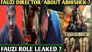 IS ABHISHEK BACCHAN FAUZI ROLE LEAKED ? AND WILL FAUZI MOVIE BREAK BORDER 2 BOX OFFICE RECORD ?