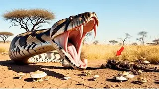 Titanoboa kontra prehistoryczni ludzie | Śmiertelne spotkanie w prehistorycznej Afryce