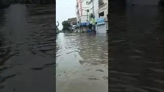 flood and heavy rain affected sindh Pakistan Barish ka pani #shorts #flood #sindhistatus