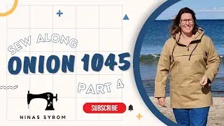 Final Part 4: Sew along Onion 1045: Sy en kjempefin anorakk sammen med meg