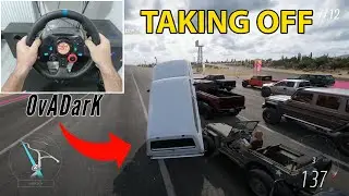 They didn't expect THIS ! GMC Jimmy ~ Forza Horizon 5 / Steering Wheel & Shifter Logitech G29